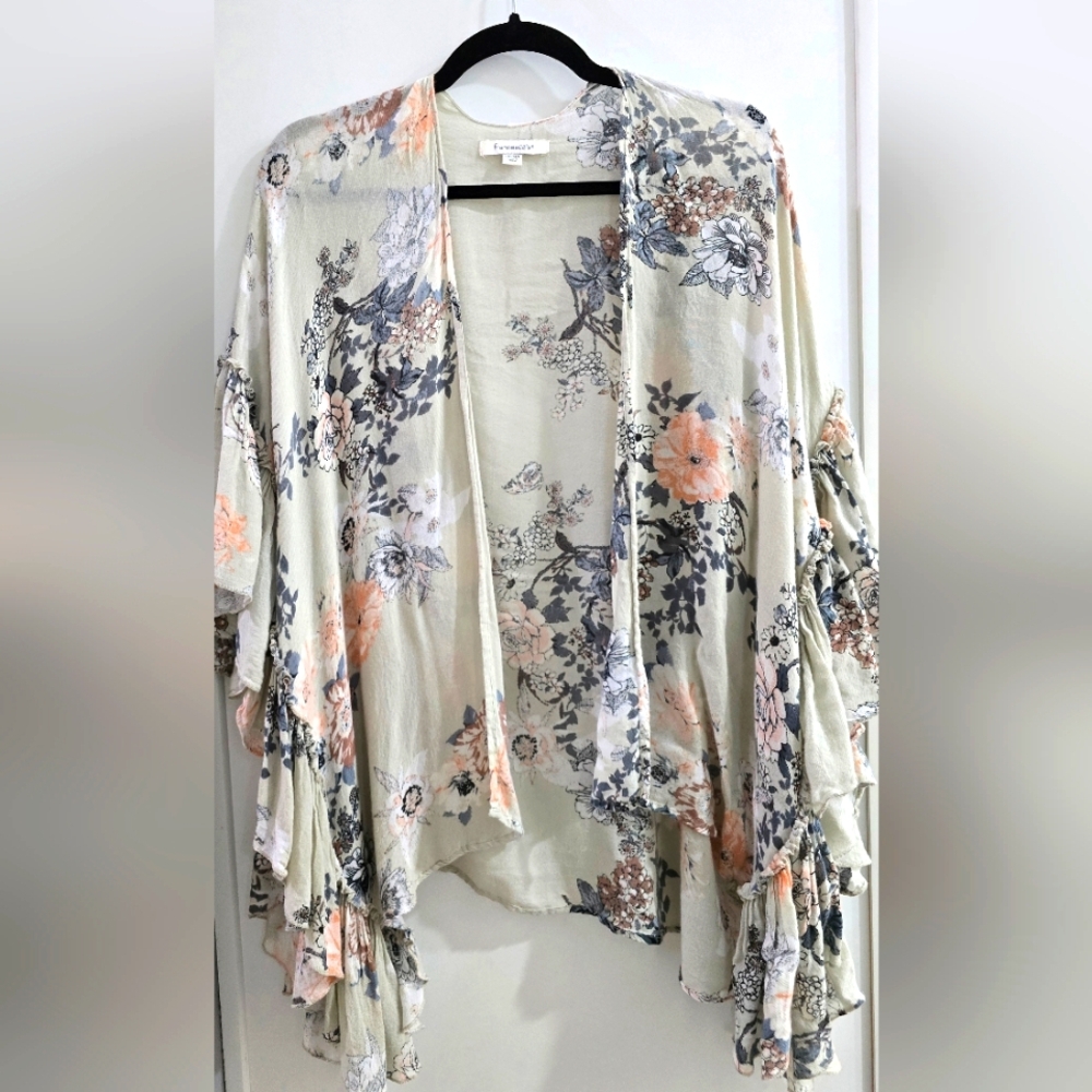 Floral Kimono Top